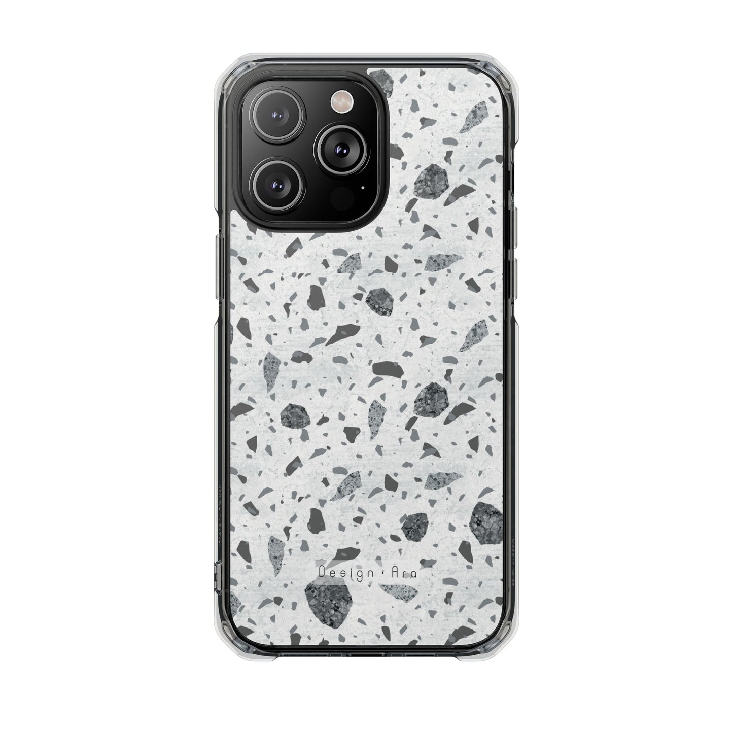 Moderní terrazzo kryt na telefon – odolný ochranný obal