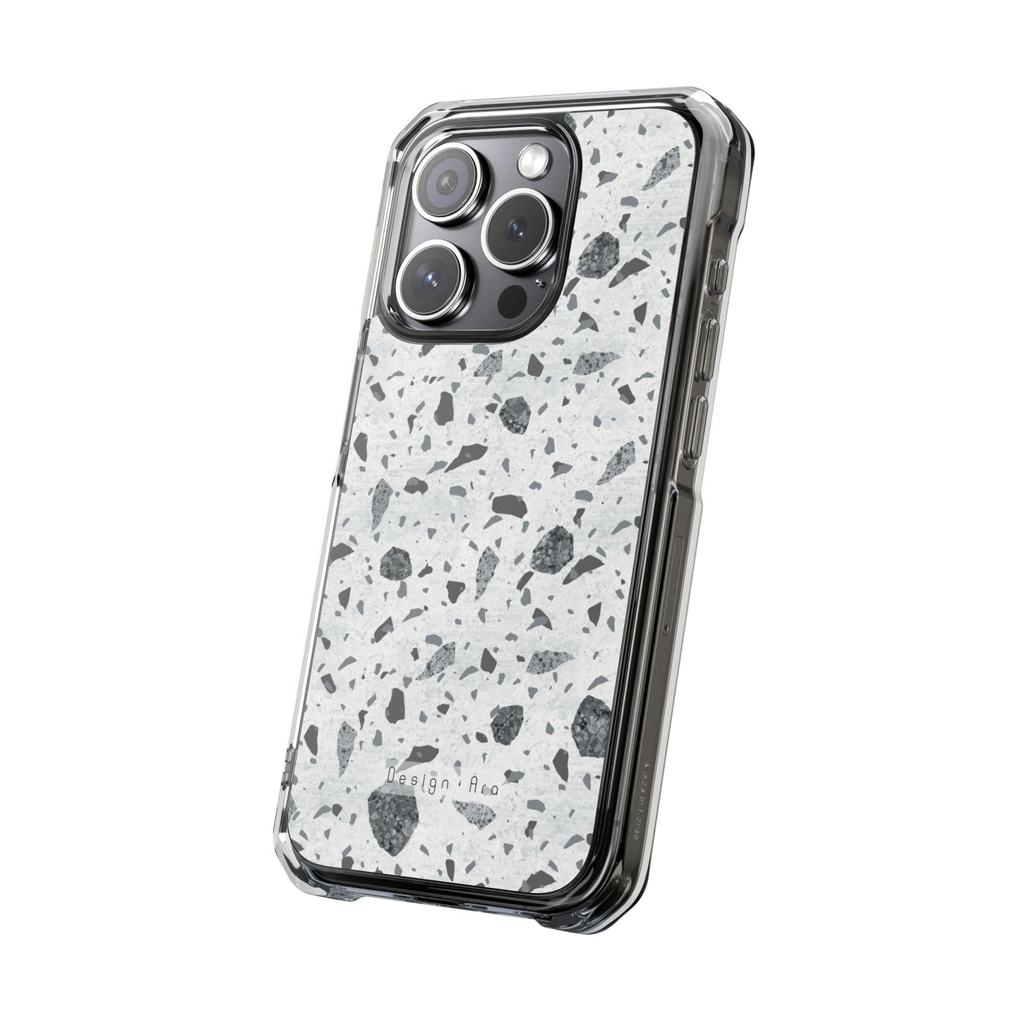 Moderní terrazzo kryt na telefon – odolný ochranný obal