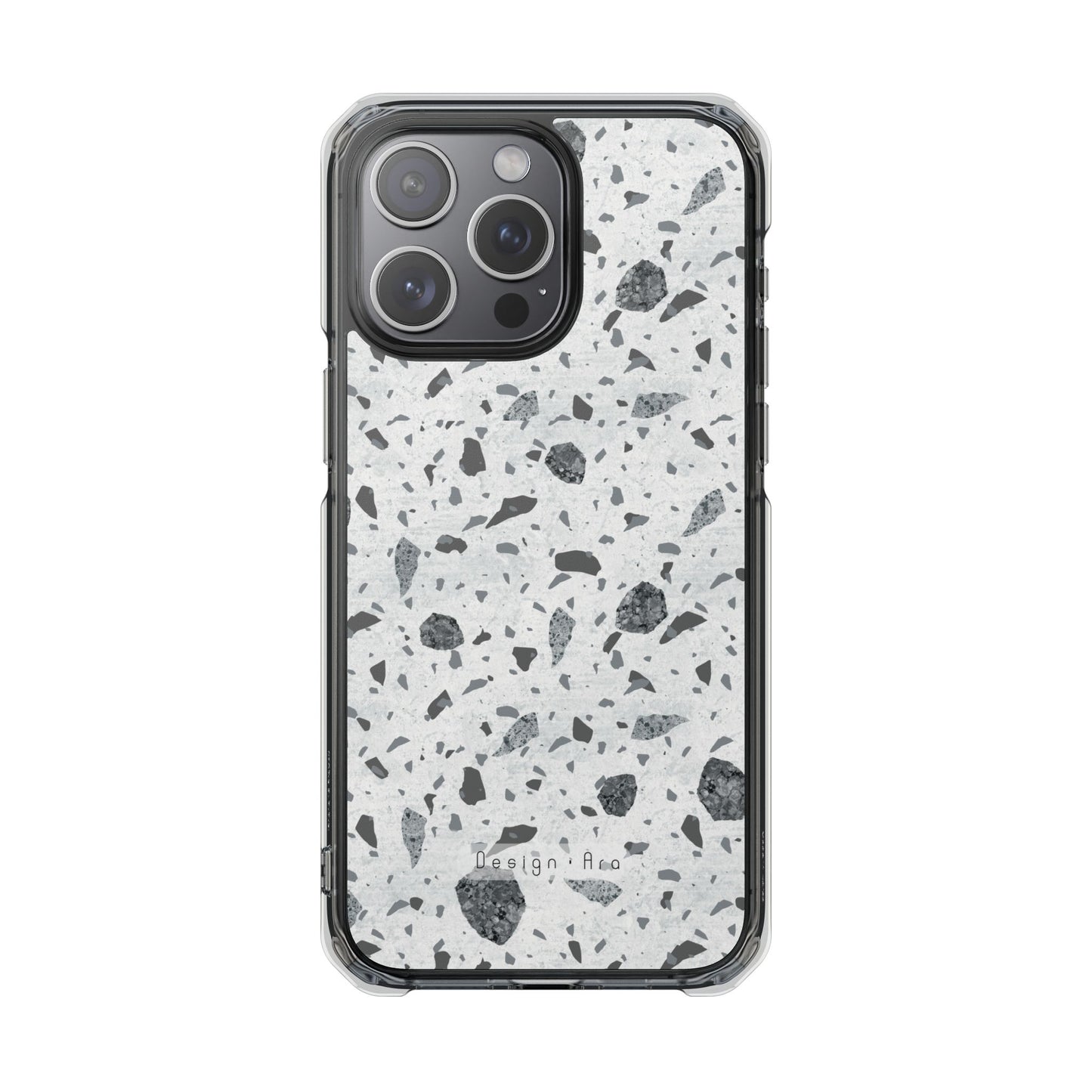 Moderní terrazzo kryt na telefon – odolný ochranný obal