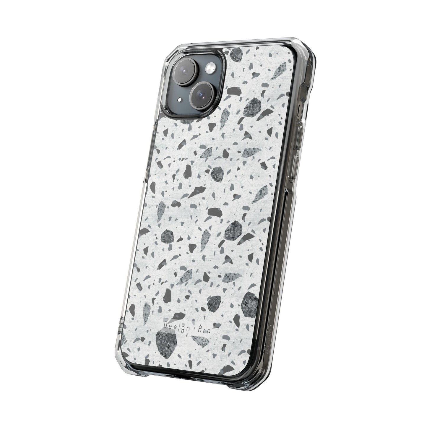 Moderní terrazzo kryt na telefon – odolný ochranný obal