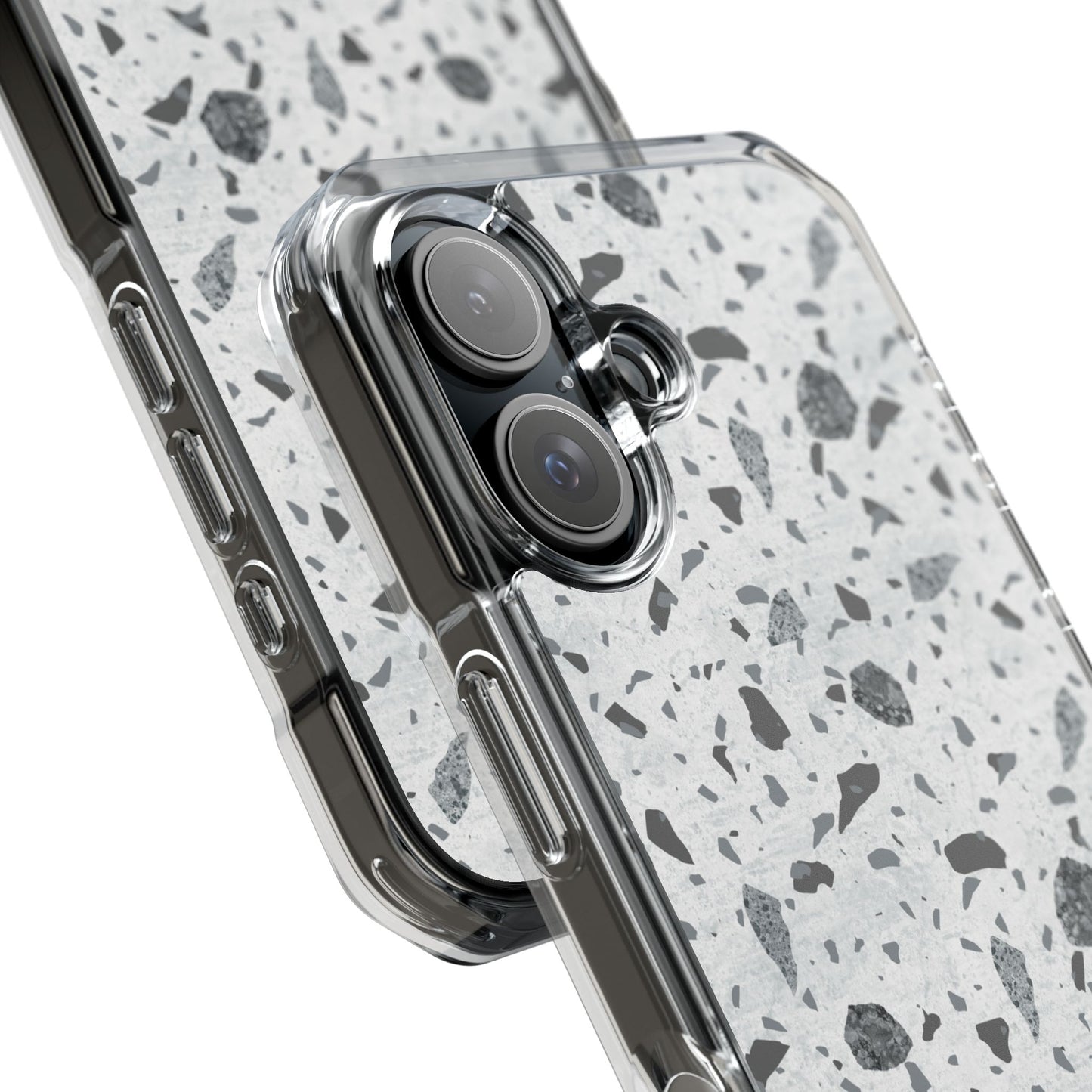 Moderní terrazzo kryt na telefon – odolný ochranný obal