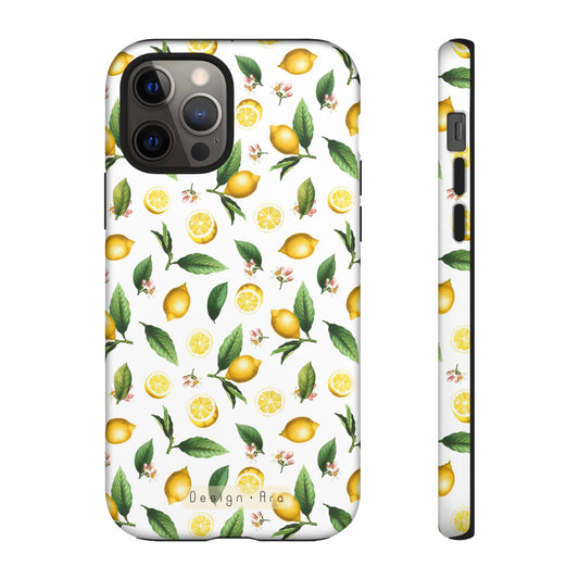 Pouzdro na telefon "Lemon Blossom" – Odolné, stylové a ochranné