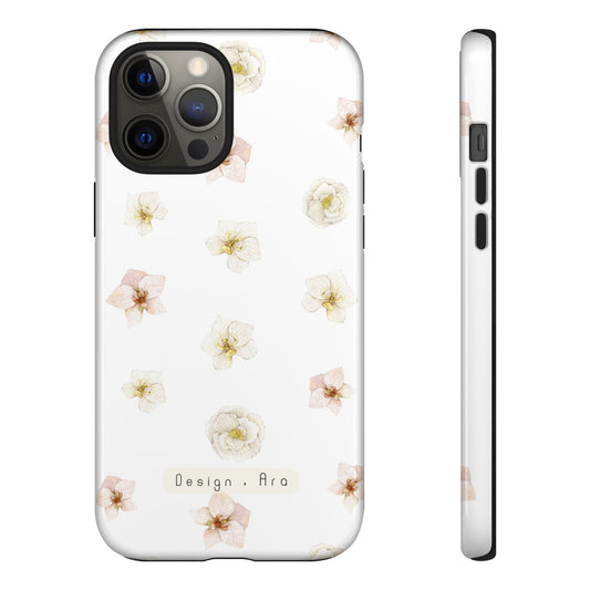 Elegantní květinový obal na iPhone, stylový a odolný kryt vhodný i jako dárek