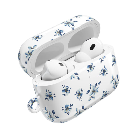 Pouzdro na AirPods s elegantním květinovým motivem pro stylovou ochranu sluchátek